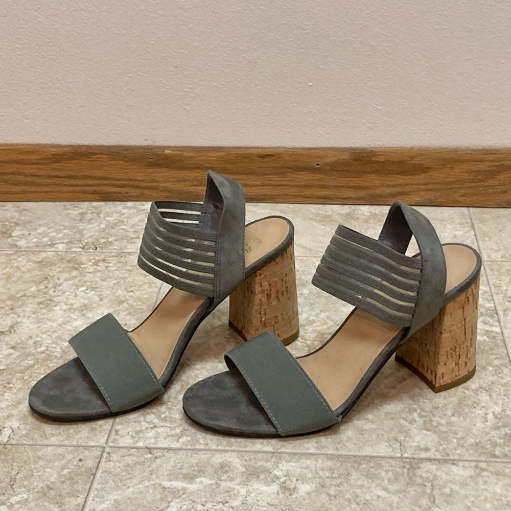 Bella-Vita Dan-Italy Open Toe Sling Back Cork Shoes